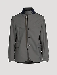 Zip Suiting Jacket