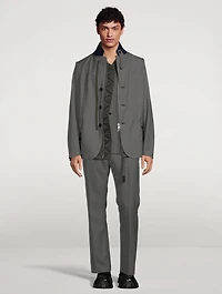 Zip Suiting Jacket
