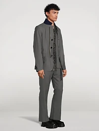Zip Suiting Jacket