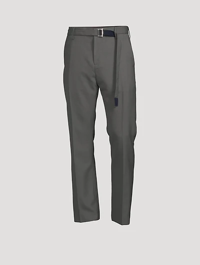 Belted Suiting Pants