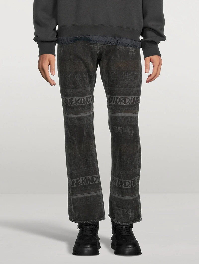 Eric Haze Straight-Leg Jeans