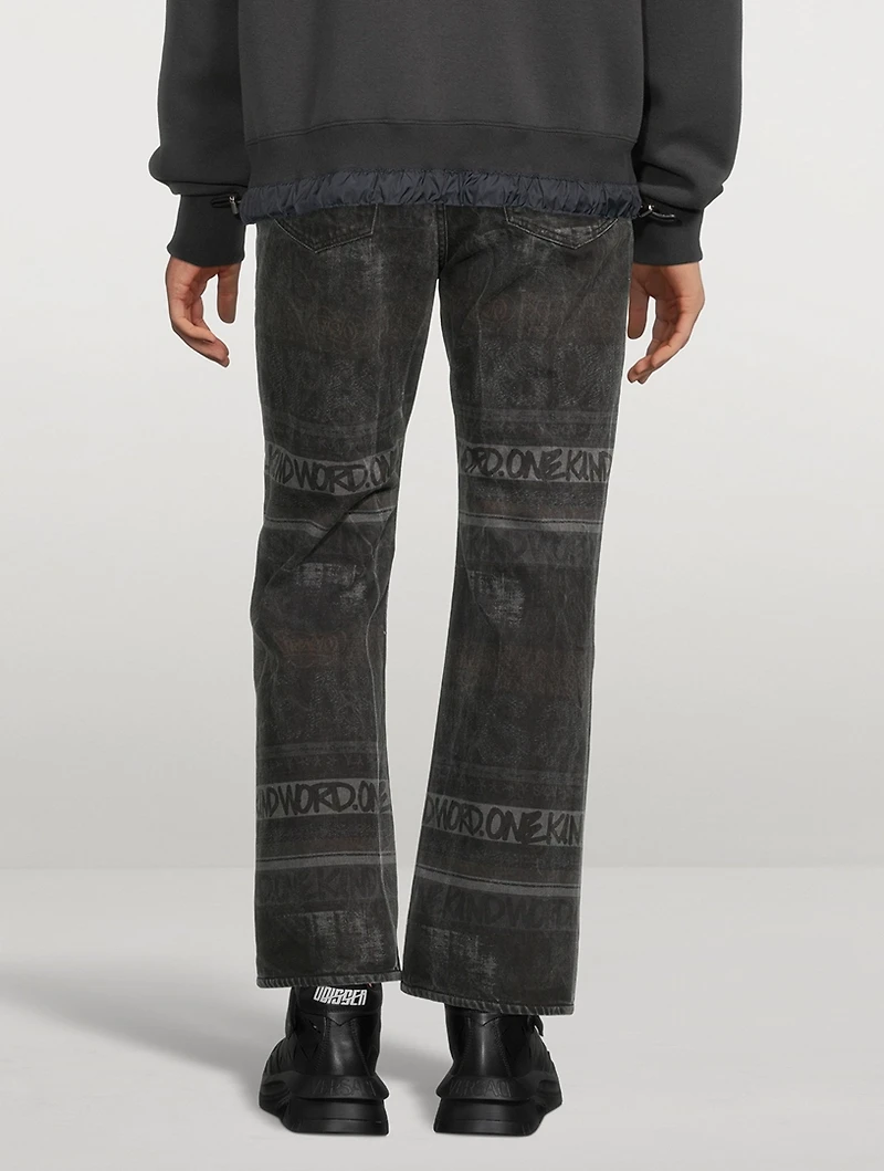 Eric Haze Straight-Leg Jeans