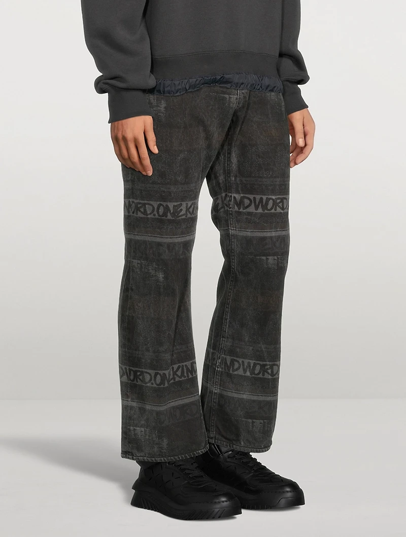 Eric Haze Straight-Leg Jeans
