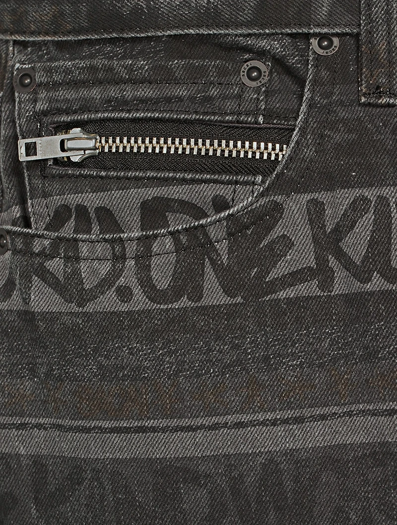Eric Haze Straight-Leg Jeans