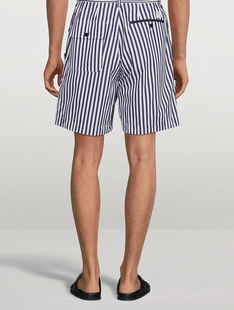 Thomas Mason Cotton Poplin Shorts