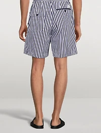 Thomas Mason Cotton Poplin Shorts