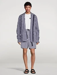 Thomas Mason Cotton Poplin Shorts