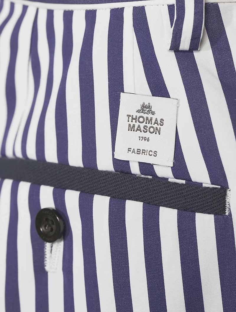 Thomas Mason Cotton Poplin Shorts