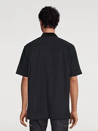 Short-Sleeve Shirt Striped Print