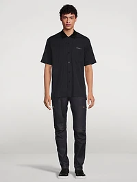 Short-Sleeve Shirt Striped Print