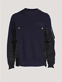 Cotton And Nylon Sweater