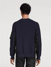 Cotton And Nylon Sweater