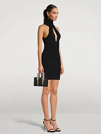 Maioris Keyhole Mini Dress