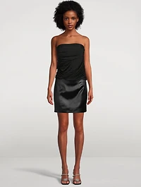 Galway Satin Mini Skirt