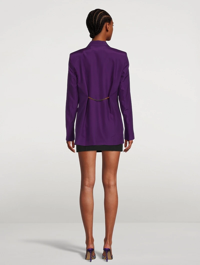 Soka Silk Blazer