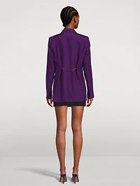 Soka Silk Blazer