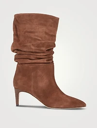 Slouchy Suede Boots