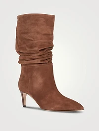 Slouchy Suede Boots