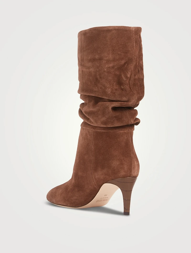 Slouchy Suede Boots