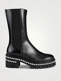Soho Pearl Leather Chelsea Boots