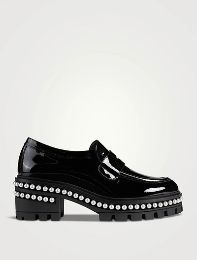 Soho Pearl Patent Leather Loafers