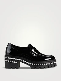 Soho Pearl Patent Leather Loafers
