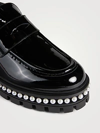 Soho Pearl Patent Leather Loafers