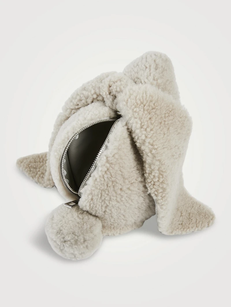 Shearling Bunny Bag