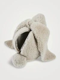 Shearling Bunny Bag