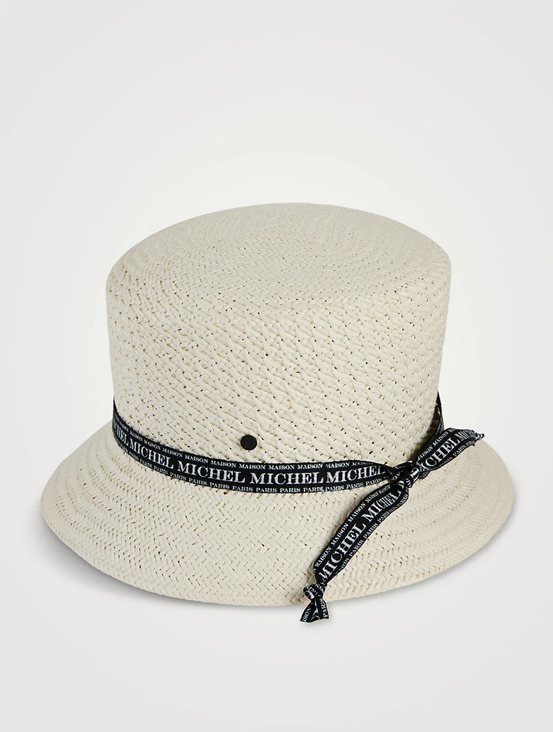 Axel On The Go Straw Bucket Hat
