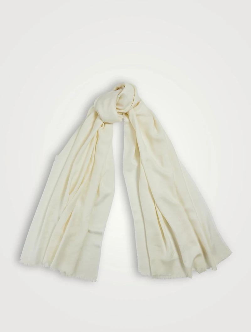 Wool Jacquard Horse Scarf