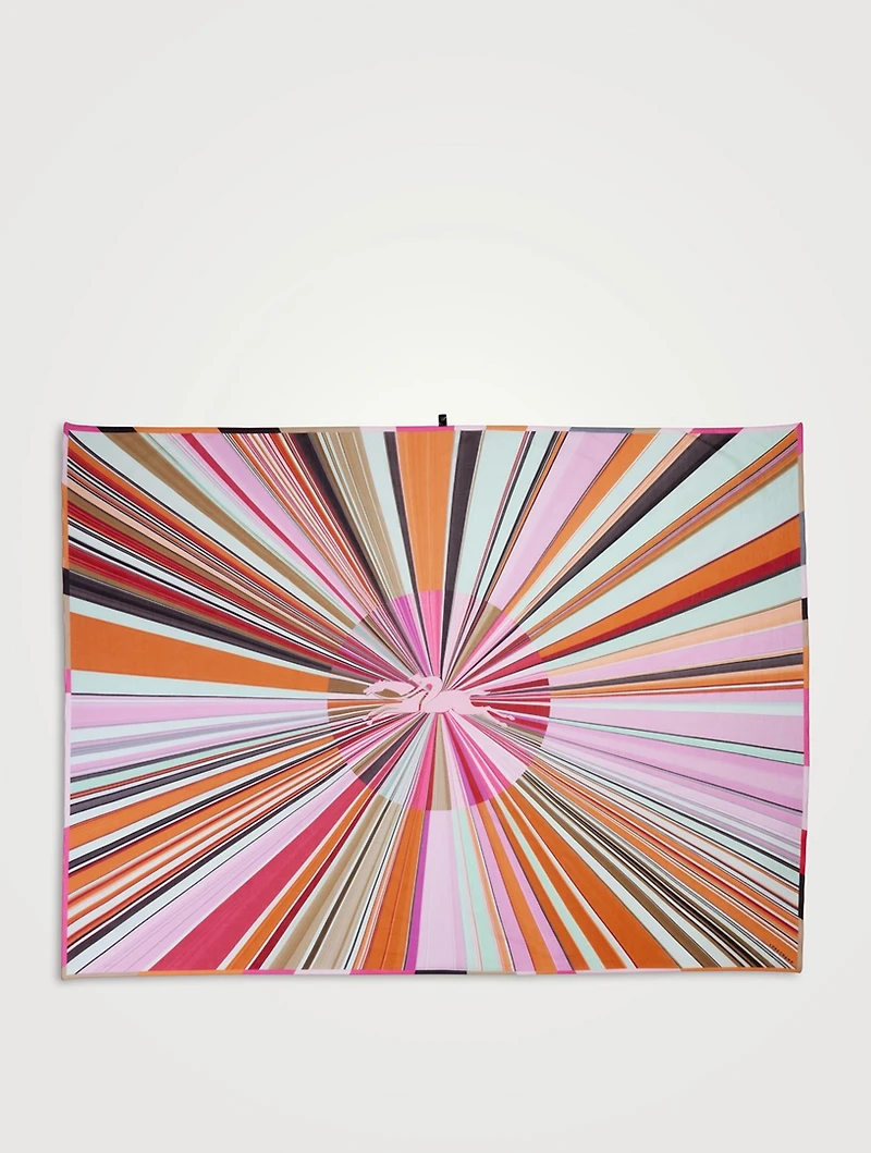 Scarf In Ibiza Print