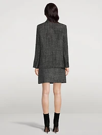 Piazza Tweed Double-Breasted Jacket