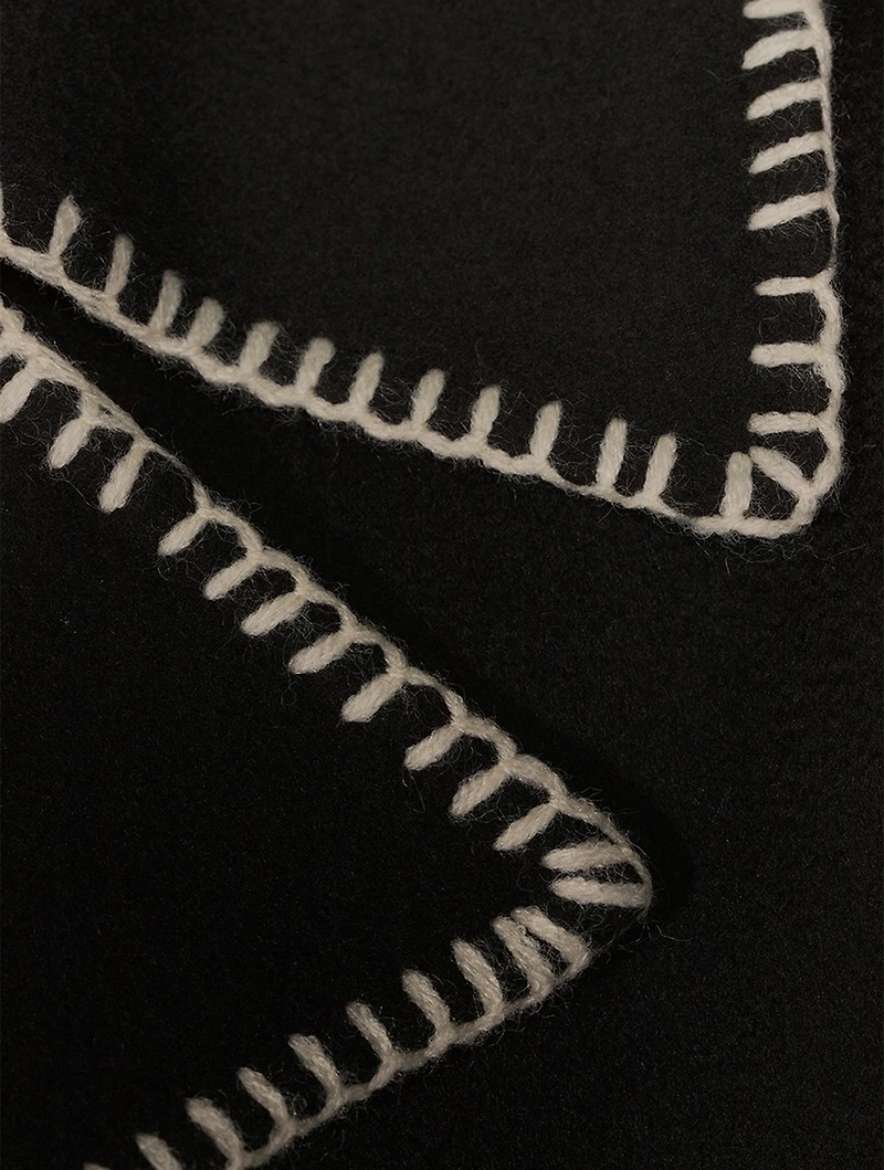 Blanket Stitch Jacket