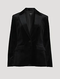 Velvet Riding Blazer