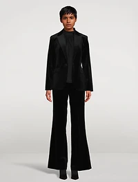 Velvet Riding Blazer