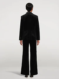 Velvet Riding Blazer