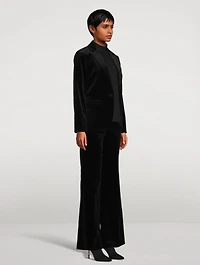 Velvet Riding Blazer