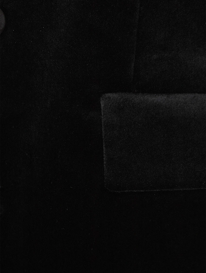 Velvet Riding Blazer