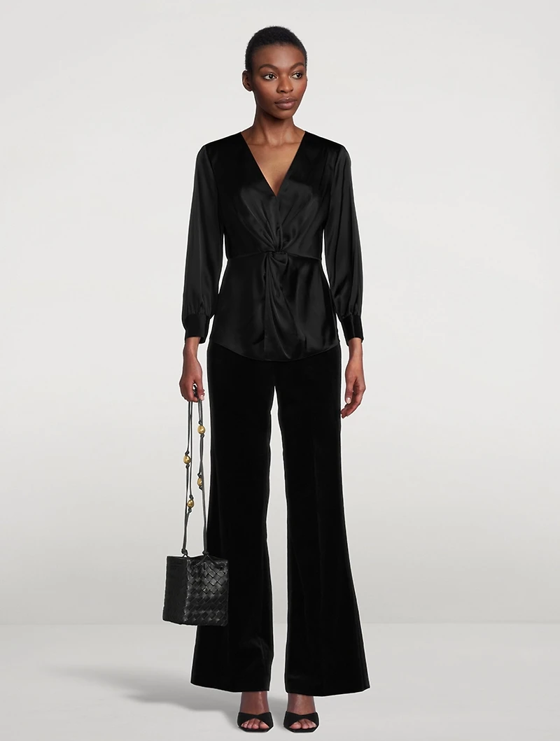 Demitria Velvet Pants