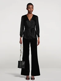 Demitria Velvet Pants