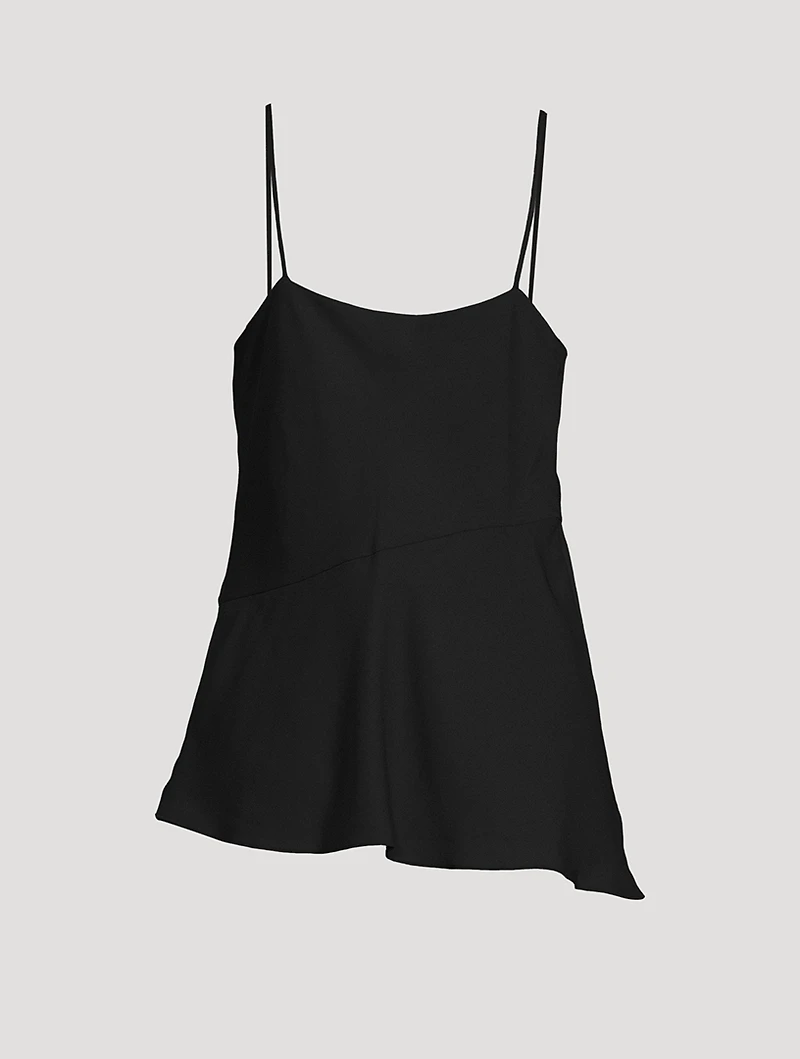 Recycled Georgette Draped Camisole