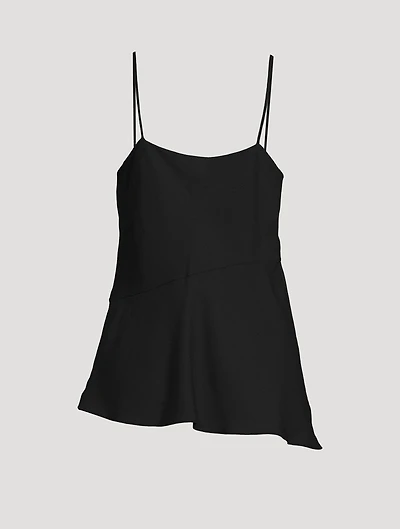 Recycled Georgette Draped Camisole