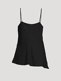 Recycled Georgette Draped Camisole