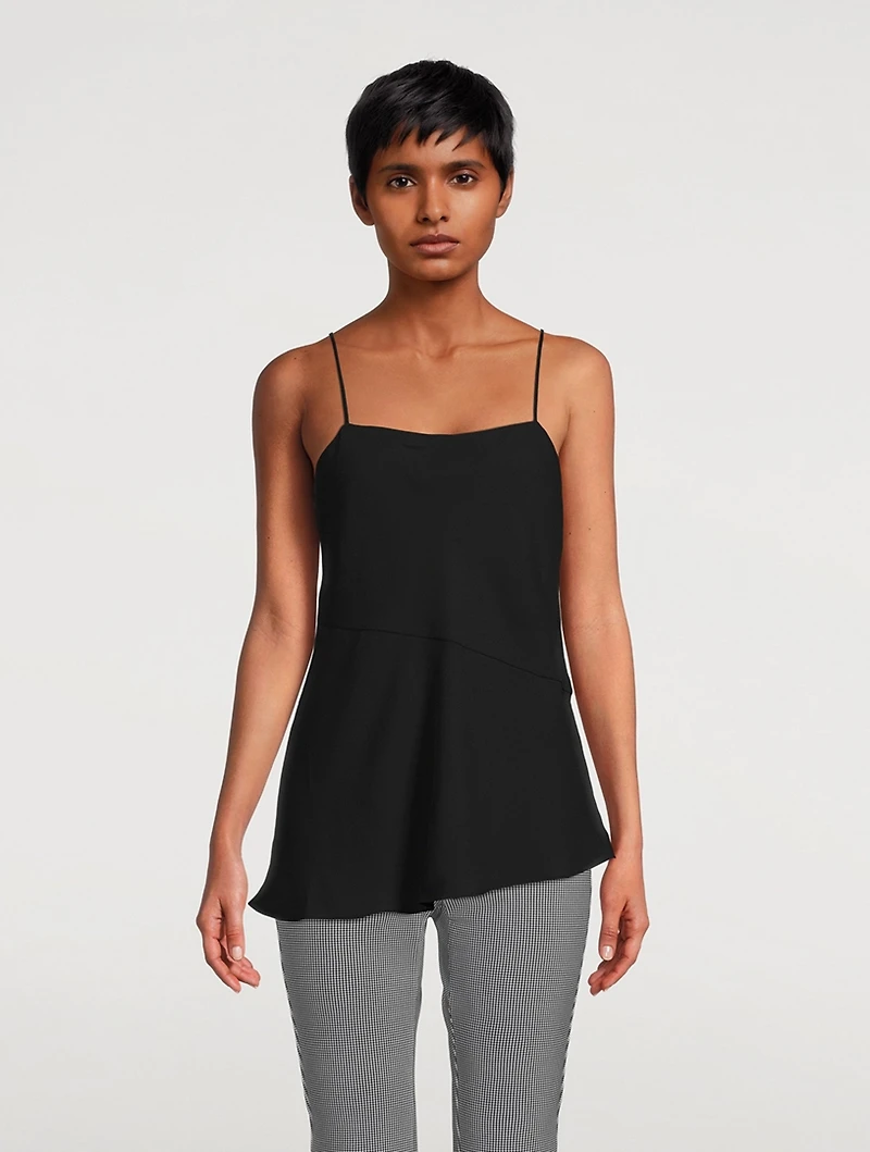 Recycled Georgette Draped Camisole