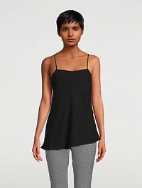 Recycled Georgette Draped Camisole