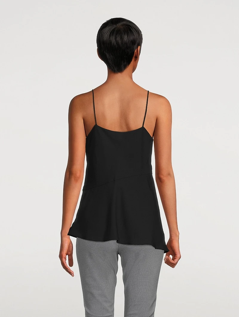 Recycled Georgette Draped Camisole