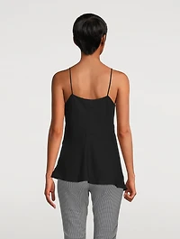 Recycled Georgette Draped Camisole