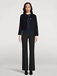 Silk And Cotton Sleeveless Top