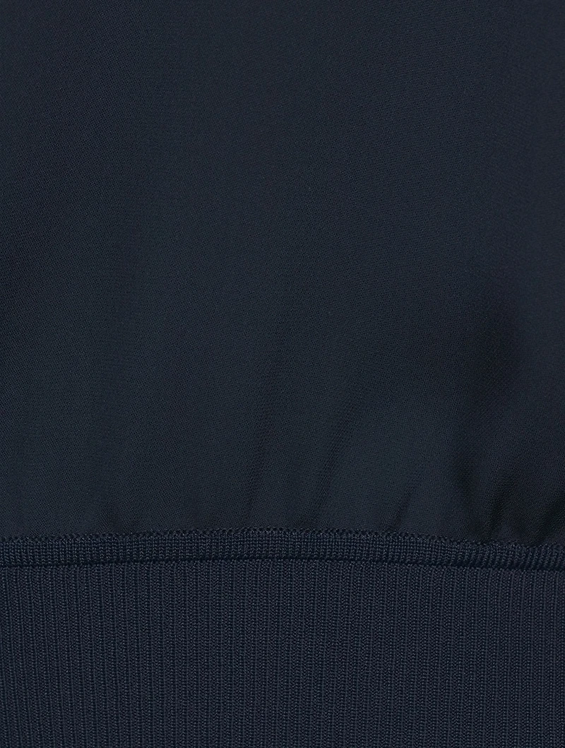 Silk And Cotton Sleeveless Top